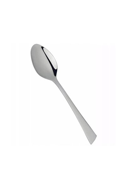 Kinghoff Set of coffee and dessert spoons, shiny stainless steel, 6 pieces,