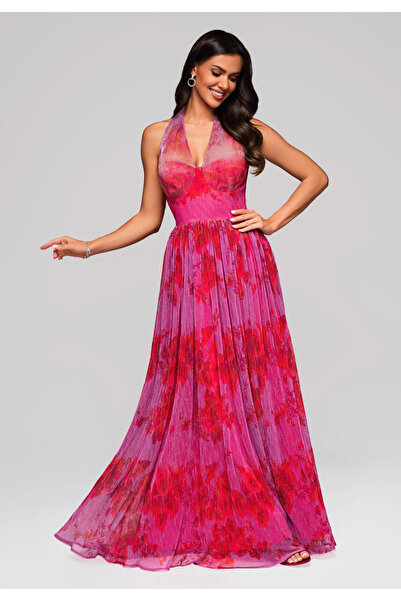 OMBRE Večerní šaty LA-OM-DLR180 - tělové