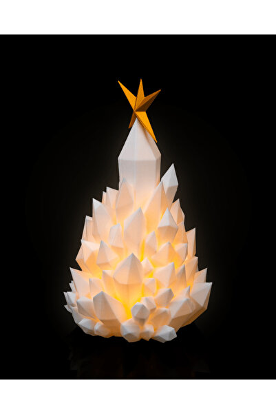 Empressco Multi-Colored Christmas Tree Lamp Sparkling Decoration Glitter