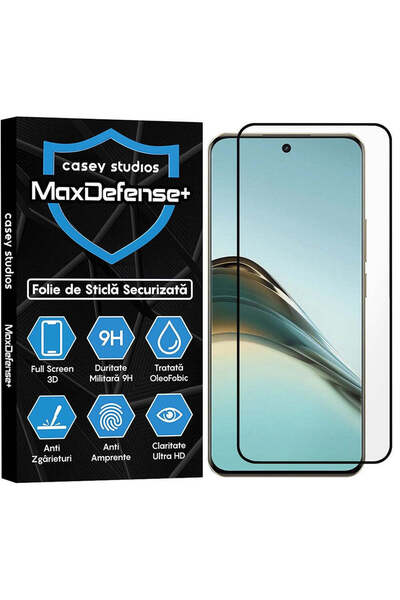 Casey Studios Folie Sticla Realme 13 Pro Plus, Full Cover 3D, HD, Anti Zgarie...