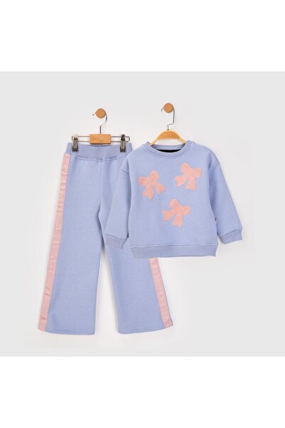 Lmn Süzene Embroidered 3-Strand Sha Fleece-Lined Iz Set