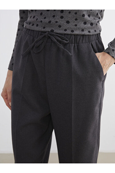 LC Waikiki Plus Size Elastic Waist Women's Trousers