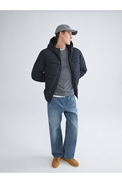 LC Waikiki Standard Mold Hooded Men's Coat