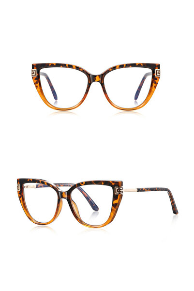 Techsuit Women's anti-reflective computer glasses Techsuit, leopard, 2259