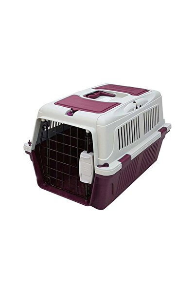 Strong CD3 Kedi Köpek Taşıma Çantası (57x37x35 cm) Bordo Büyük Boy