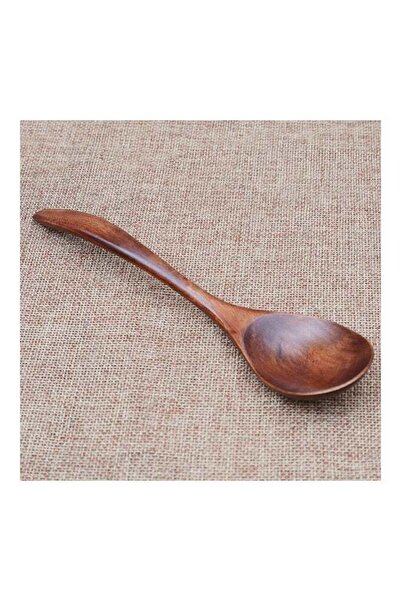 Generic Durable Wooden Spoon Brown