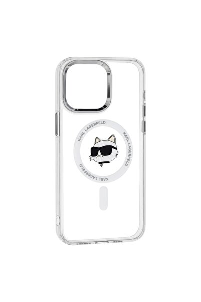 Karl Lagerfeld Case for IPhone 15 Pro Max, IML MagSafe, White