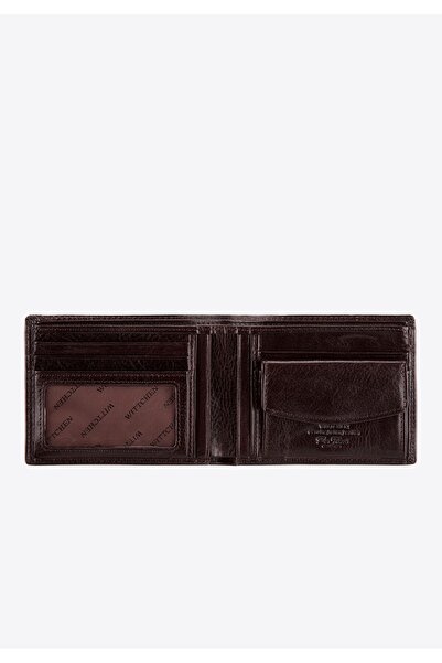 Wittchen Men's wallet with coat of arms brown brown leather