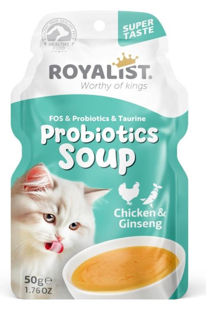 Royalist Probiotics Soup – Probiyotik Destekli Lezzetli Kedi Çorbası | 50g