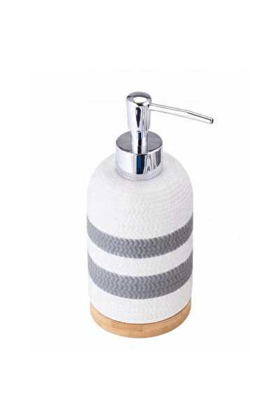 SEPIO Dozator manual de sapun lichid, multicolor, alb, gri, maro,