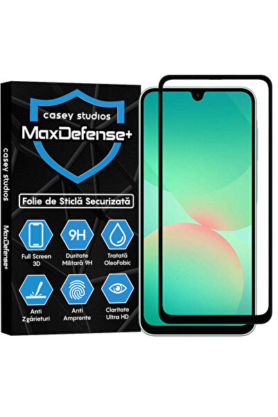Casey Studios Folie Sticla Samsung Galaxy A26, Full Cover 3D, HD, Anti Zgarie...