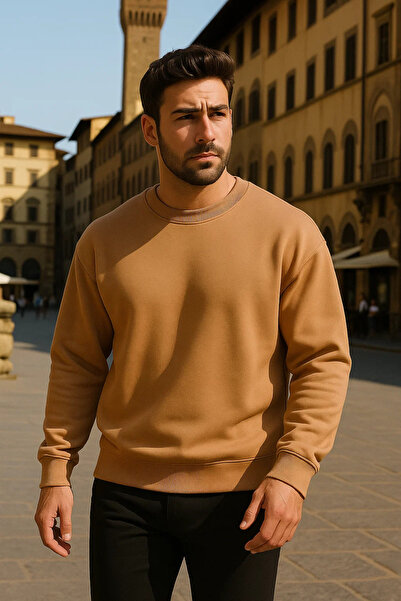 COMBİNE MİCHAİL Unisex Winter Comfortable Long Mink Loose Sweater