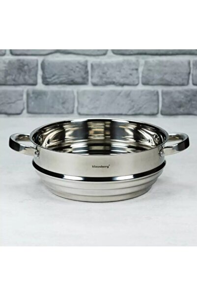 Klausberg Stainless steel steaming sieve, 20 x 8.5 cm,