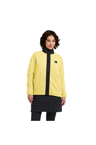 Jack Wolfskin Sumetro Fz Women's Yellow Fleece Jacket