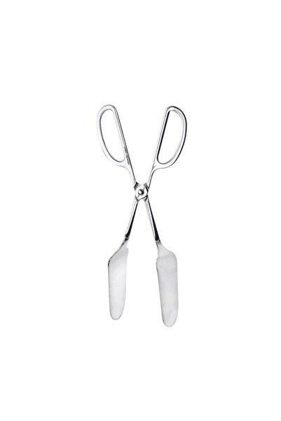 Dame Marie Silver Stainless Steel Pastry Dough Tongs