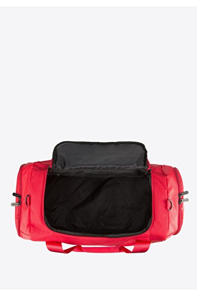 Wittchen Men's Travel Bag with Backpack Function, Red Polyester