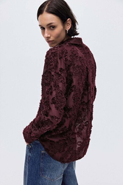 H&M Jacquard-weave shirt