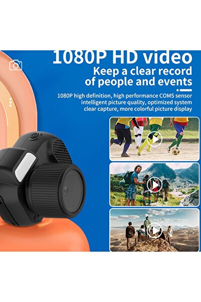 Specton Wisoqu Digital Camera, 1080P 2MP Mini DV DVR Camcorder