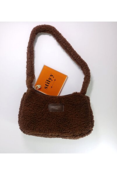 stilyy حقيبة باجيت صغيرة من القطيفة للنساء