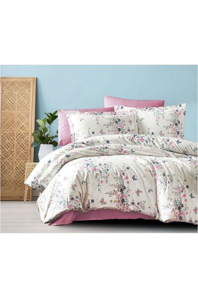 RUKİYE EV TEKSTİLLERİ Double Bedding Set with Pattern (Dowery, Engagement, Bo...
