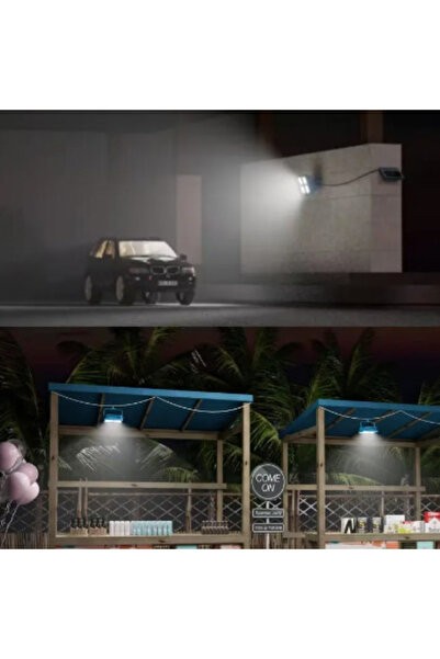 XL Portable and Waterproof Rechargeable Solar LED Lamp with Removable Panel