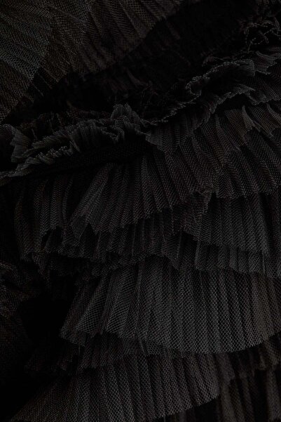 H&M Tulle-skirt bandeau dress