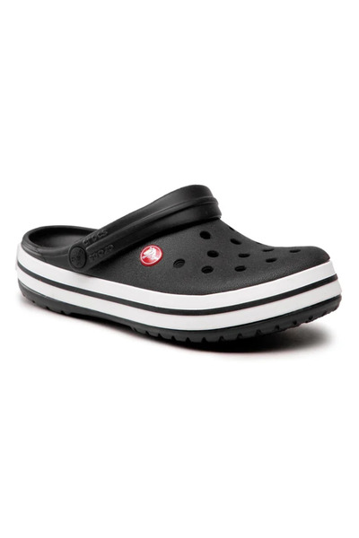 Crocs Black Unisex Crocband Slides - Lightweight Comfort, Versatile Everyday Wear, Size 38/39 EU