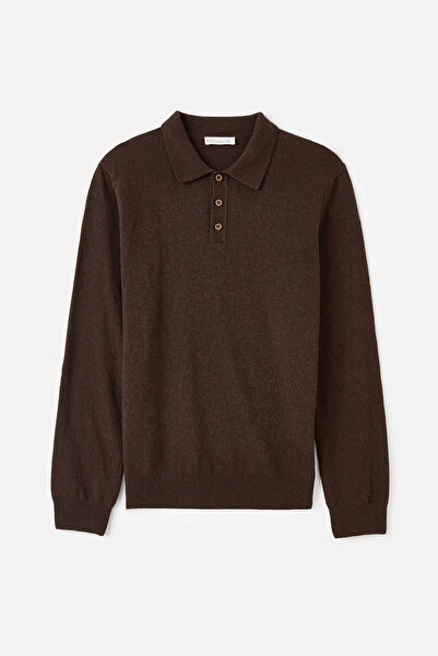 Mudo Polo Collar Wool Sweater