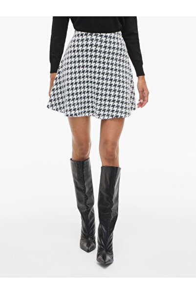 VILA Minirock VIENSA Karierter