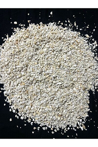 KORTAS 2 KG - DOĞAL AKVARYUM TABAN TAŞI BEYAZ KUVARS - SU BİTKİSİ VE DEKOR İÇ...