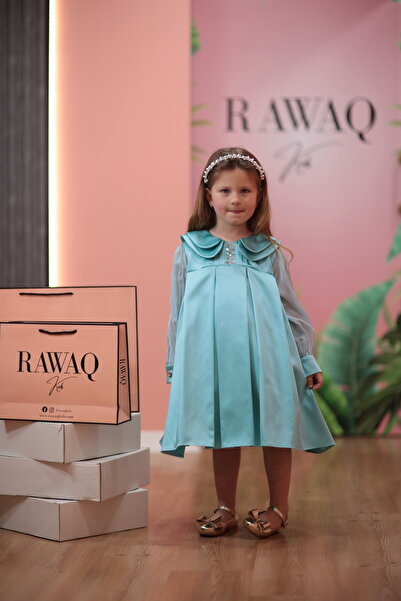 Miss Lorin Kids Peter Pan collar Chiffon Dress