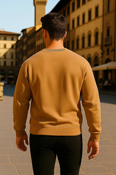 COMBİNE MİCHAİL Unisex Winter Comfortable Long Mink Loose Sweater