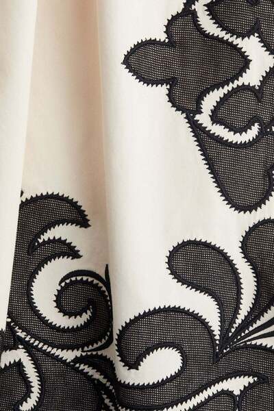 H&M Embroidered shift dress