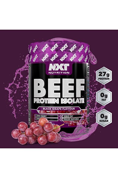NXT Nutrition Beef Protein Isolate 540g — High Protein Powder, Paleo & Keto Friendly, Dairy & Glut