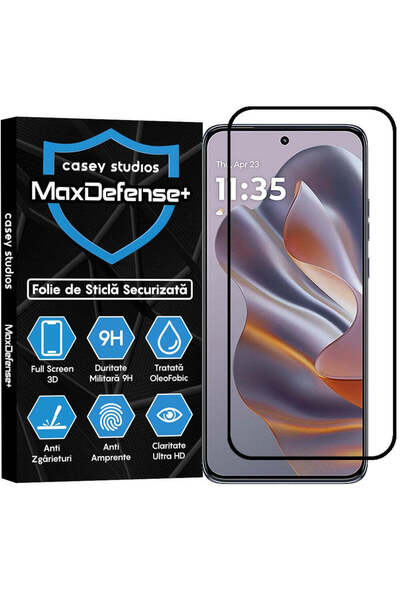 Casey Studios Folie Sticla Motorola Moto S50, Full Cover 3D, Ultra HD, Anti Z...