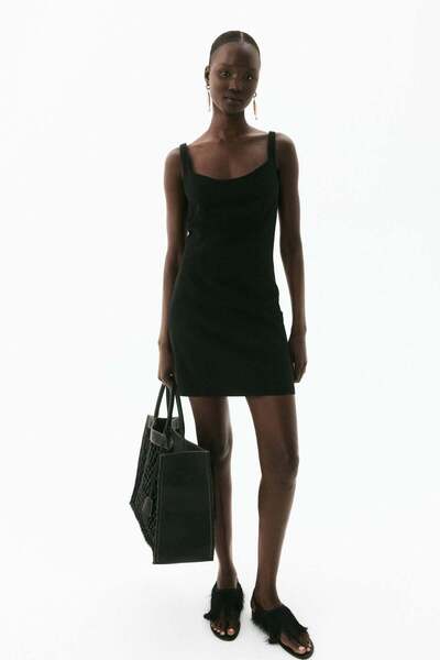 H&M Fitted mini dress