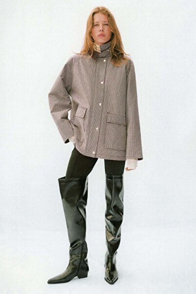 H&M Corduroy-collar jacket