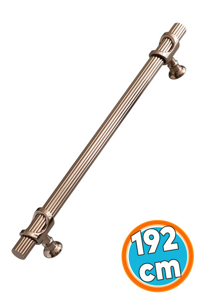 NZB Mobilya Çekmece Dolap Kapak Mutfak Dolabı Kulpları Kulbu Kulpu Bronz Metal Kulp 192 mm-19.2 cm