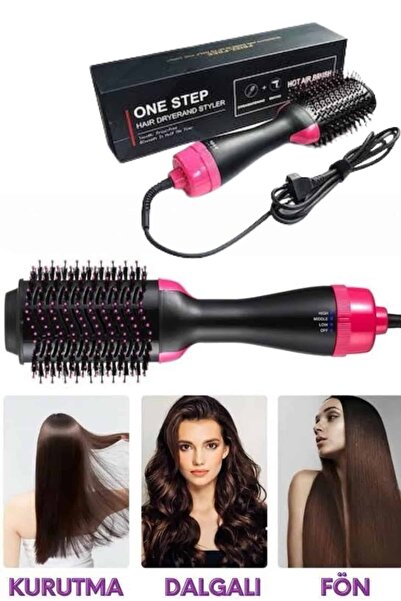ucuzteknom Hair Styling and Hair Straightener Blow Dry Comb Comb Brush 1200W Hair Drying