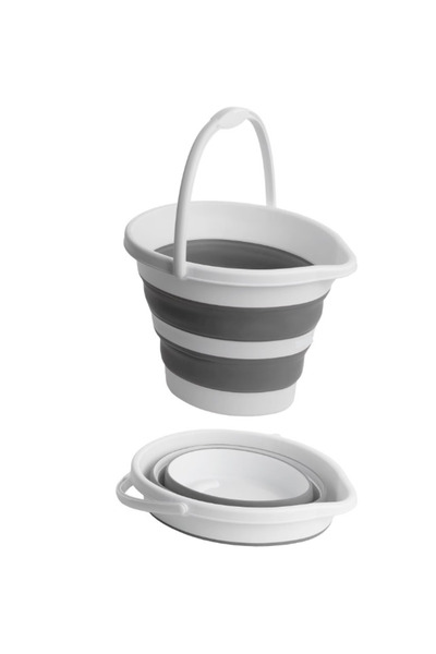 OEM Galeata pliabila din silicon si plastic 10 L