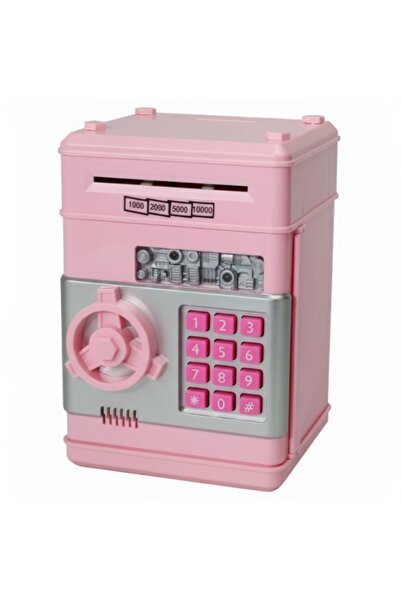 Temiz Pazar Çocuklar için Şifreli ATM Kumbara – Eğitici Kasa- Otomatik Para A...