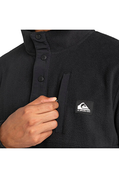 Quiksilver No Destination 2 Half Snap Men's Black Fleece