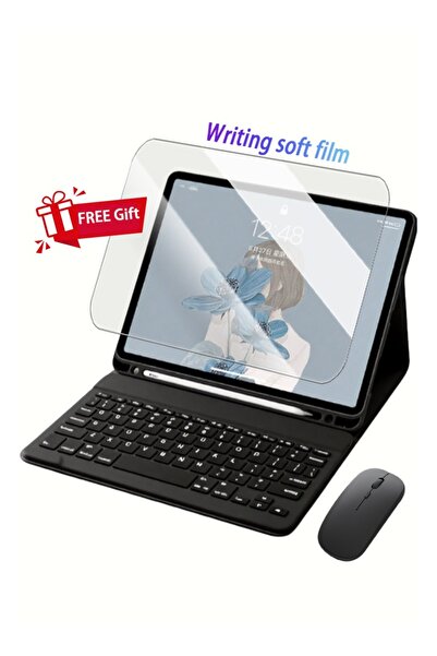 yaqeen Redmi Pad SE 11 Inch Keyboard Case, Detachable Bluetooth Keyboard Case Fully Wrapped/Anti-Fall