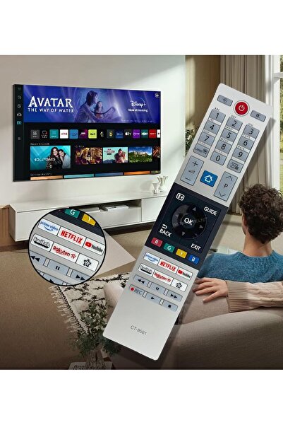 ATA ELEKTRONİK CT-8561 RC42150P RC45151 RC45150 43UK3163DG 50UK3163DG kumanda