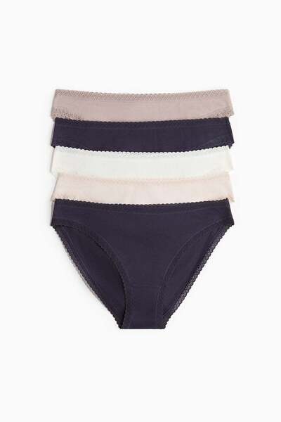 H&M 5-pack cotton bikini briefs