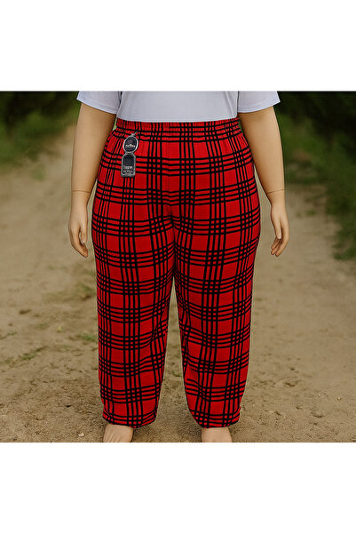 Lady Queen Bamboo Lycra Ring Viscose Oversized Pajama Bottoms