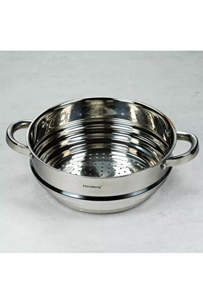 Klausberg Stainless steel steaming sieve, 20 x 8.5 cm,