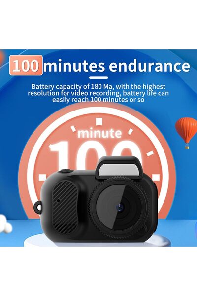 Generic Mini Keychain Camera, 1080P 2MP Thumb-Sized Keychain Camcorder, 100 Mins Battery