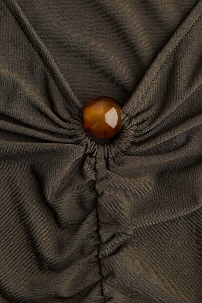 H&M Draped mini dress