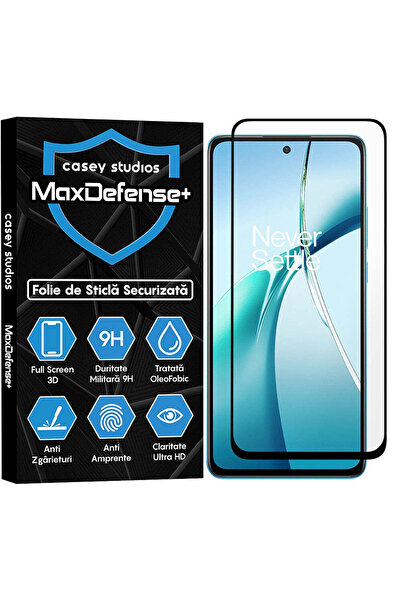 Casey Studios Folie Sticla OnePlus Nord CE4 Lite, Full Cover 3D, HD, Anti Zga...